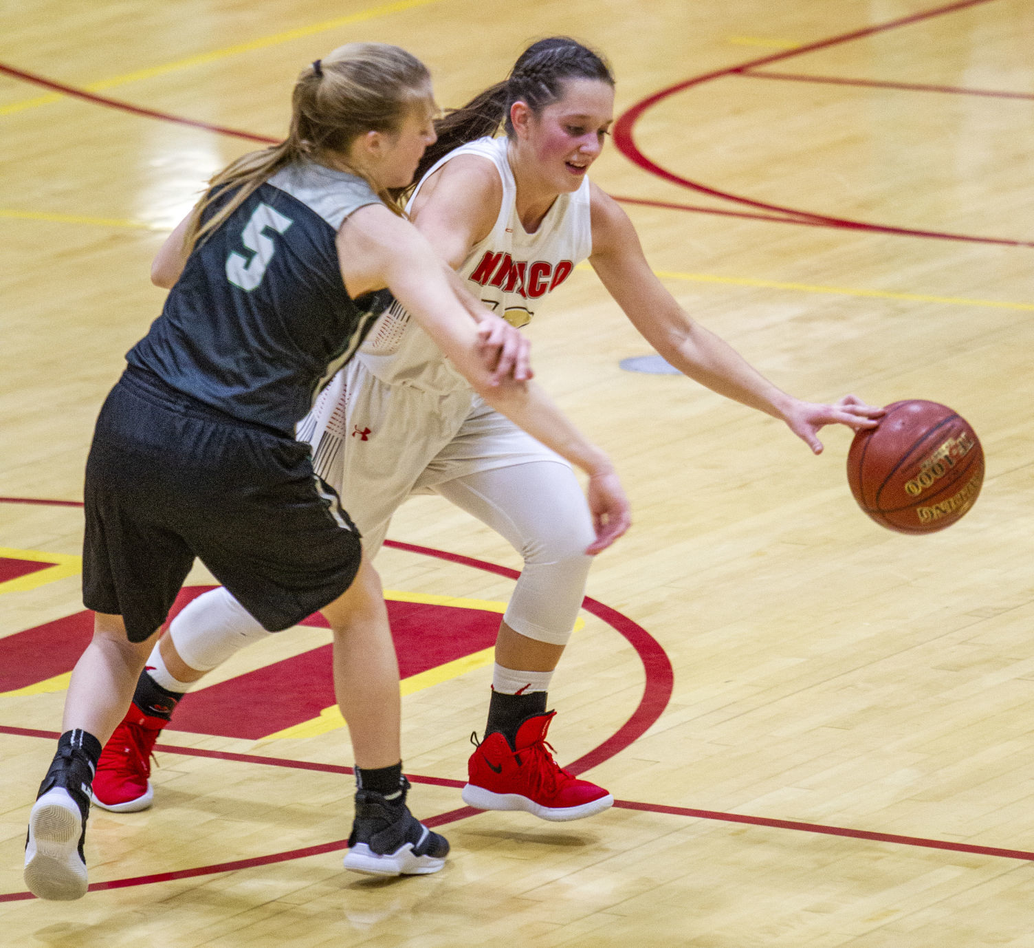Minico vs Burley girls basketball